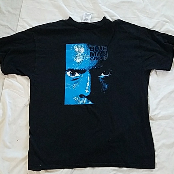 blue man group t shirt vintage
